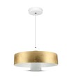 7W LED pendel, Ø34cm - Goud, acryl kap, 4000K, incl. lichtbron