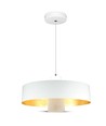 7W LED pendellamp - Ø34cm, witte acryl kap, 120 graden, incl. lichtbron