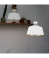 7W witte LED pendellamp - Ø25cm, acryl, 3000K, incl. lichtbron
