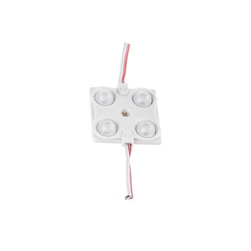 Groene LED module 1,44W, 12V - IP68 waterdicht, 135lm, 160 graden, voor borden en reclame