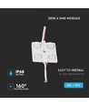 Groene LED module 1,44W, 12V - IP68 waterdicht, 135lm, 160 graden, voor borden en reclame