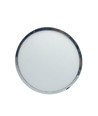12W LED Opbouw Paneel Licht - Chroom, 3000K, Rond