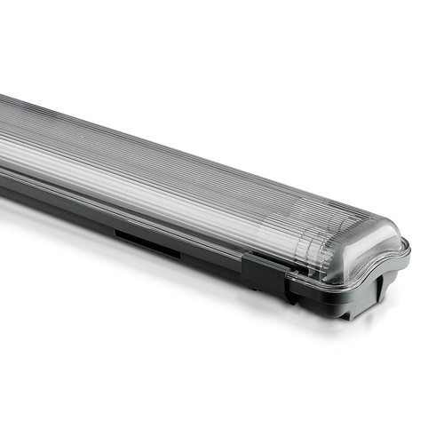 120cm 36W waterdicht compleet LED-armatuur - IP65, incl. 2x 18W 6400K LED-buizen