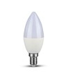 2 st. E14 5,5W LED kaarslamp - 470lm, vervangt 40W, blisterverpakking