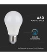 2 st. E27 9W A60 LED lamp - CCT 3-in-1, 806lm, 200 graden, blisterverpakking