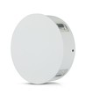 4W Ronde LED wandlamp, wit - IP65, 360°, 3000K, aluminium, buiten/binnen, incl. lichtbron