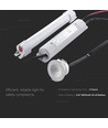 3W LED noodverlichting voor inbouw - 5500K, >3 uur batterijduur, IP20, wit