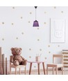 7W LED pendellamp / plafondlamp - Chroom met paarse kap, 4000K, Ø15cm, 90 graden stralingshoek
