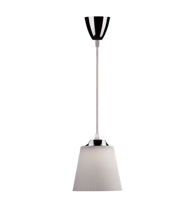 7W LED pendellamp - Ø15cm, witte kap, 4000K, incl. lichtbron