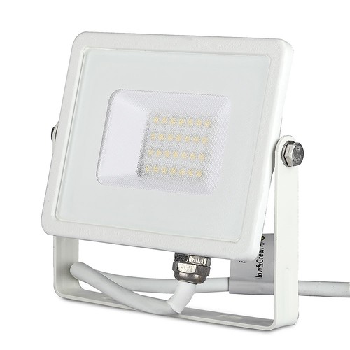 Schijnwerper 20W - Samsung chip, 6400K, wit huis
