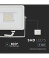 Schijnwerper 20W - Samsung chip, 6400K, wit huis