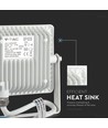 Schijnwerper 20W - Samsung chip, 6400K, wit huis