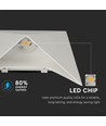 5W LED wandlamp - IP65, wit, 4000K, aluminium, incl. lichtbron
