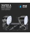 12W roteerbare LED wandlamp met 2 koppen - IP65, zwart, 1320lm, 3000K, incl. lichtbron
