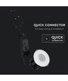 10W Bluetooth fire-rated LED inbouwspot - CCT, dimbaar, IP65, wit, Smart Home, 5 jaar garantie