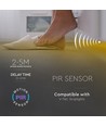 Draadloze PIR bewegingssensor voor LED strips - 12V, max 36W, voor bedverlichting, 2.1mm stekker, 3 jaar garantie