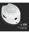 Draadloze PIR bewegingssensor voor LED strips - 12V, max 36W, voor bedverlichting, 2.1mm stekker, 3 jaar garantie