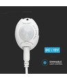 Draadloze PIR bewegingssensor voor LED strips - 12V, max 36W, voor bedverlichting, 2.1mm stekker, 3 jaar garantie