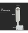 7W Samsung LED track spot, RA90 - Wit, 24°, 5 jaar garantie