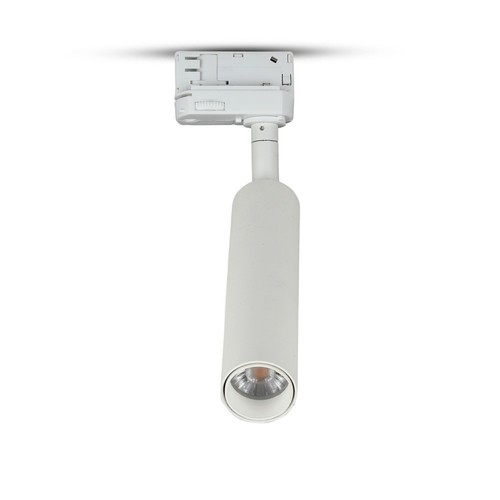 20W Samsung Chip track spot, RA90 - Wit, 5 jaar garantie, 5000K