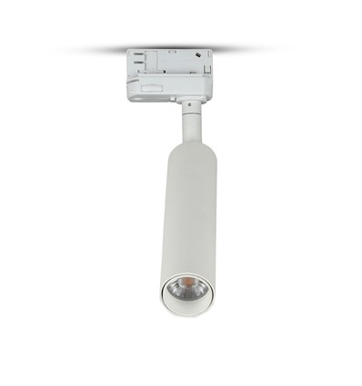 20W Samsung Chip track spot, RA90 - Wit, 5 jaar garantie, 5000K