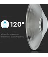 120° aluminium reflector voor High bay - Geschikt voor LED high bays