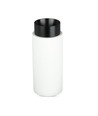 GU10 gips opbouwspot - Ø20cm, wit met Gun Black basis, zonder lichtbron