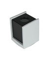 GU10 opbouwspot - Grijs/Gun black, betonlook, IP20 binnen, zonder lichtbron