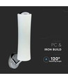 18W LED design wandlamp, dimbaar - 1200lm, wit, warm wit, Triac faseafsnijding, 120° stralingshoek