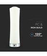 18W LED design tafellamp - Touch dimbaar, 1200lm, 3000K, chroom finish