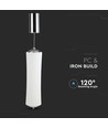 18W Design hanglamp, dimbaar - 1200lm, warm wit, wit, 3000K