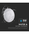 10W LED plafondlamp met noodverlichting - IP65, Samsung LED chip, 3 uur batterijduur, Ø32cm, bulkhead