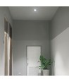 Witte vierkante GU10 inbouwspot - 85 x 85 mm, IP20, aluminium, zonder lichtbron
