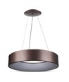20W LED hanglamp, Ø45cm - Koffiebruin, 3000K, dimbaar, 1,2m draadophanging