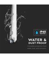 120cm 18W waterdicht compleet LED armatuur - 1700lm, IP65, 120 graden
