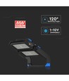 500W LED breedstraler, dimbaar - Samsung LED chip, Meanwell driver, IP65, 4000K, 120lm/W