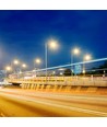 120W LED straatverlichting - 130lm/W, IP65, Samsung LED chip, Inventronics driver, grijs