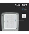 160W LED straatverlichting, Samsung LED chip - 130lm/W, 4000K, Type III-M lens, Inventronics driver, IP65 buiten