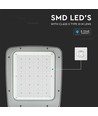 200W LED straatverlichting, 130lm/W - Samsung LED chip, IP65, 4000K, Inventronics driver, IK08, grijze behuizing