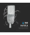 200W LED straatverlichting, 130lm/W - Samsung LED chip, IP65, 4000K, Inventronics driver, IK08, grijze behuizing