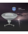 100W LED wegarmatuur voor draadophanging - 130lm/W, Samsung LED chip, IP65, 4000K, grijs, IK08