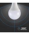 17W LED wandlamp - 3000K (Warm wit)