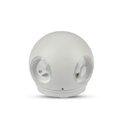 4W ronde LED wandlamp - IP65, 110lm/W, wit, buiten, incl. lichtbron
