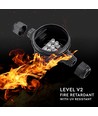 Waterdichte 2-weg kabeldoos - IP66, zwart, 24A, UV-bestendig, 450V, voor breedstralers