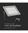 Waterdichte 2-weg kabeldoos - IP66, zwart, 24A, UV-bestendig, 450V, voor breedstralers
