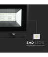 20W LED-breedstraler - Groen, Zwarte behuizing, werklamp