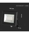 20W Rode LED-breedstraler - IP65 buiten, Zwarte behuizing, werklamp