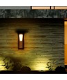 2W solar tuinlamp met spies en sensor - Samsung LED chip, IP65, 3000K, grijs, 50cm hoog