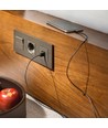 1,5m zwarte MFi Lightning kabel - 2A, Apple gecertificeerd, duurzaam design