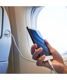 1,5m MFI Lightning naar USB kabel, 2.4A - Wit, Apple gecertificeerd, flexibel en duurzaam